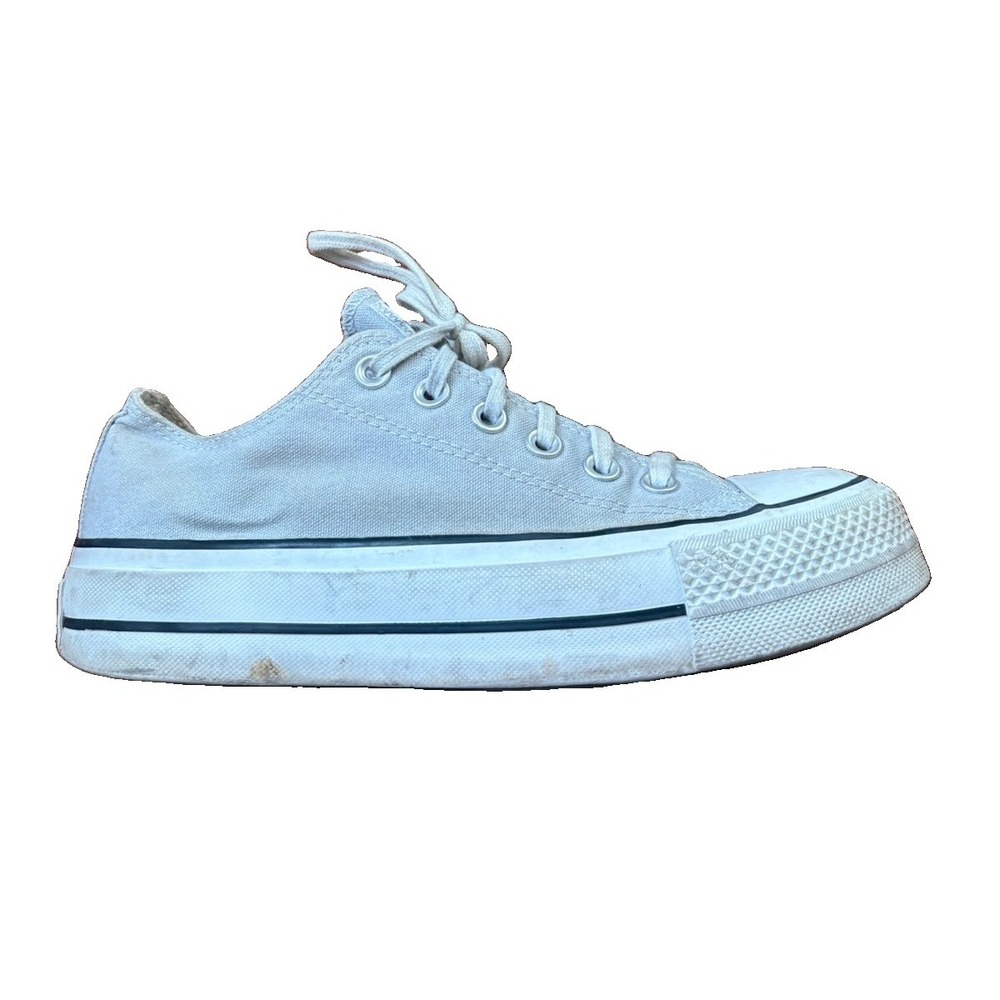 Converse Chuck Taylor All Star Platform Canvas Women's Size 7 Gray Sneakers